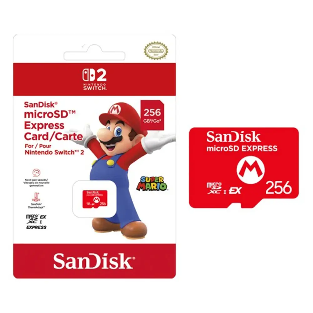 Nintendo 任天堂 Switch2 NS2 microSD Express 特規記憶卡 256G