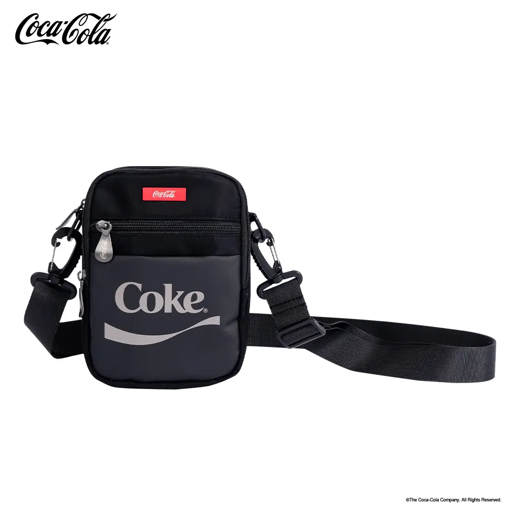 【TLCSTORE卡若特品牌館】Coca-Cola可口可樂斜肩小包/側背包/小方包