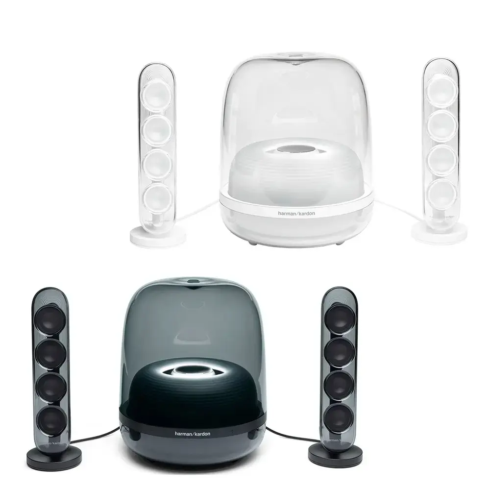【Harman Kardon】SoundSticks 4 藍芽2.1聲道多媒體水母喇叭-白色