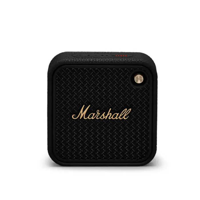 【Marshall】 Willen 攜帶式藍芽喇叭 (台灣公司貨)-黑金色