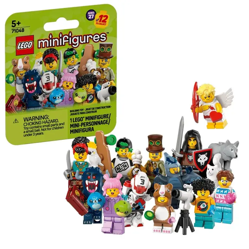 LEGO 樂高Minifigures 71048 樂高人仔包 第27代(角色人偶 積木 兒童玩具)