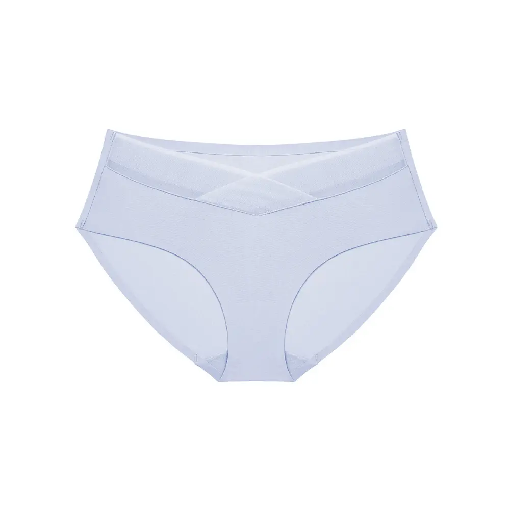 【黛安芬】智慧塑型系列 中腰平口內褲 M-EL｜87-2497 AT 柔霧紫#EL-EL