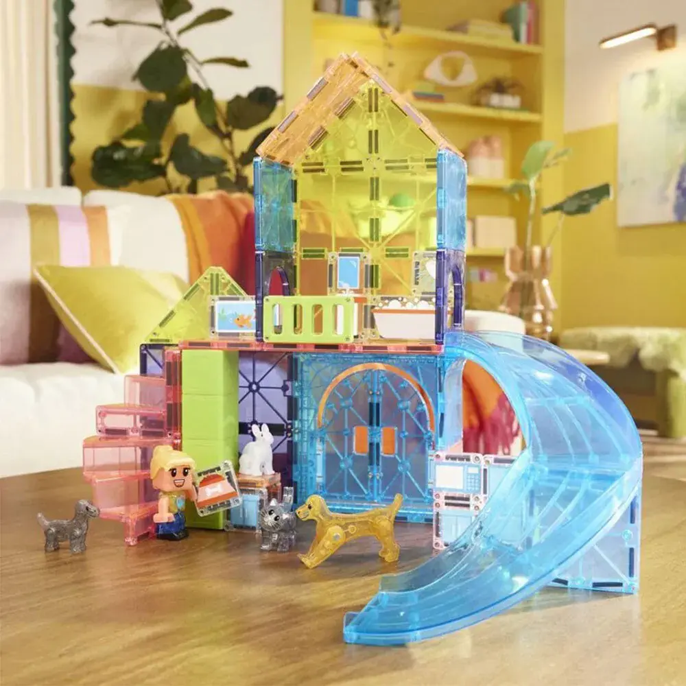 Magna-Tiles Combo 磁力積木-50片寵物遊戲屋