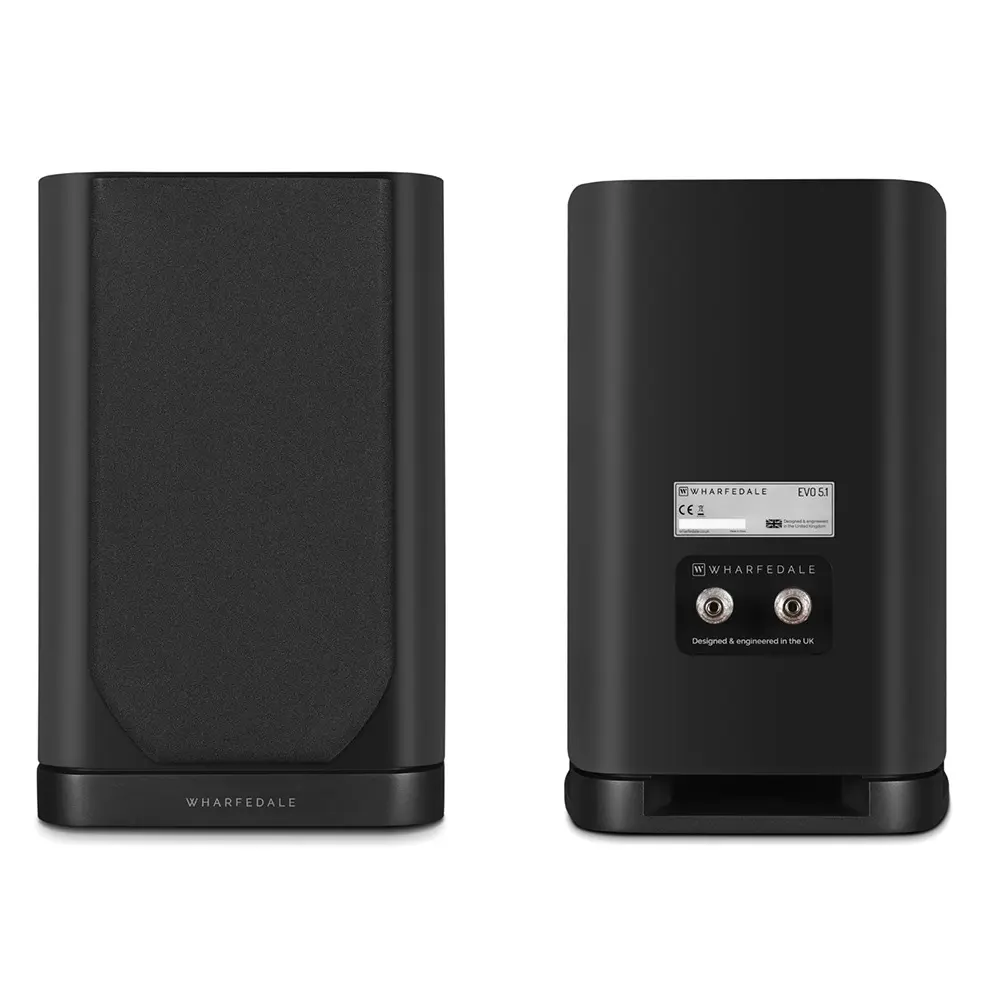 英國 Wharfedale EVO5.1 書架式喇叭/對-啞光黑