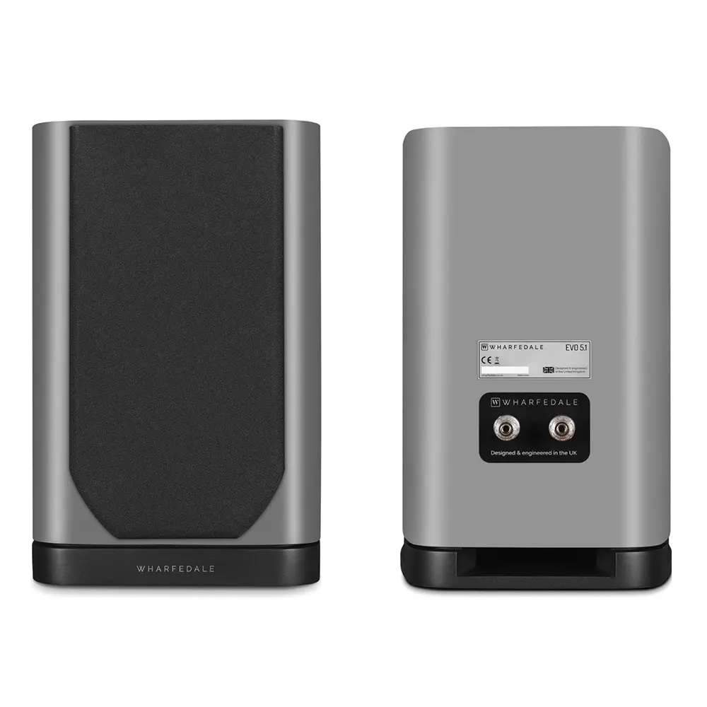 英國 Wharfedale EVO5.1 書架式喇叭/對-月光灰