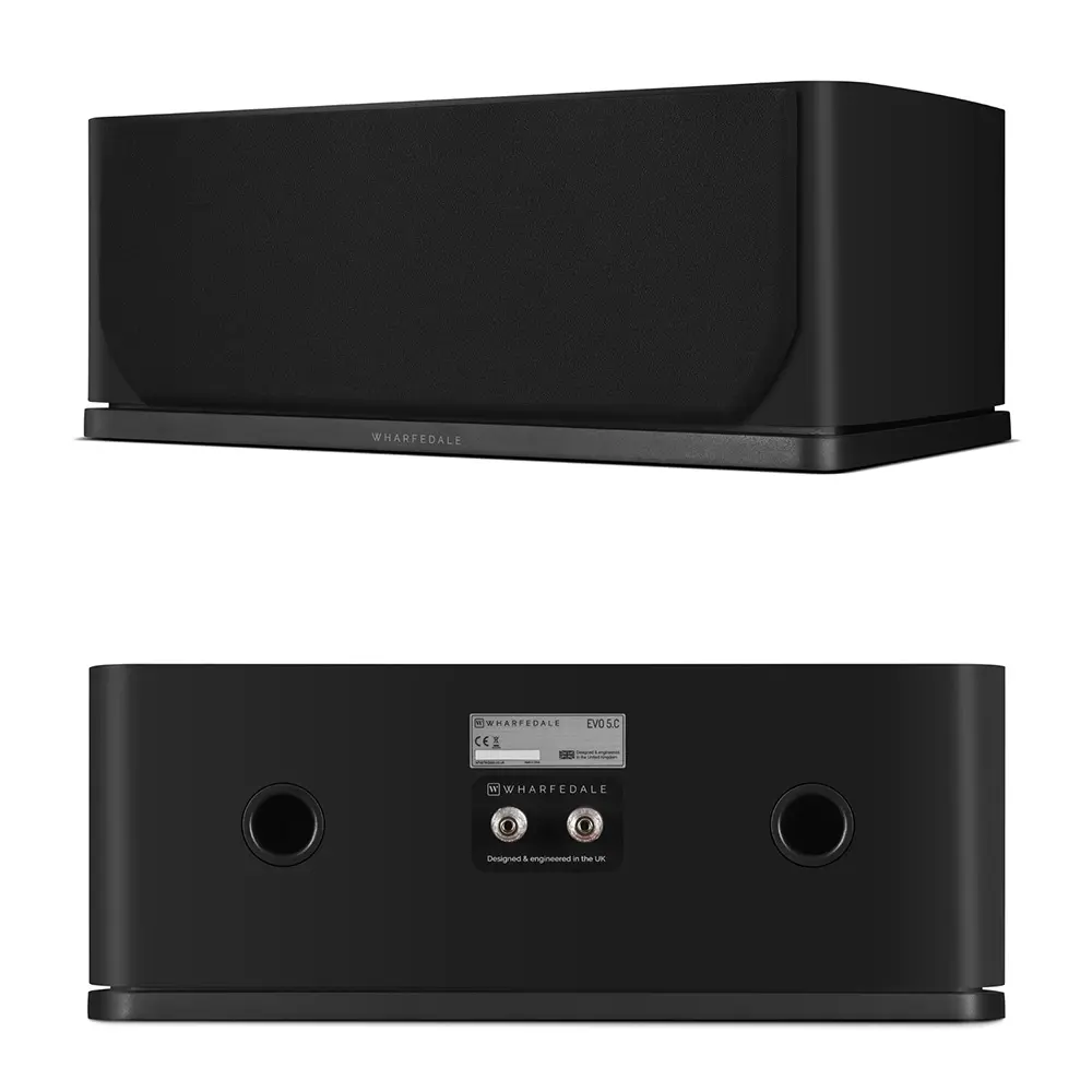 英國 Wharfedale EVO5.C 中置喇叭/只-啞光黑