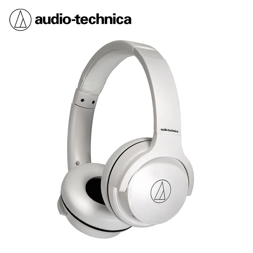 【audio-technica 鐵三角】 ATH-S220BT 無線耳罩式耳機 耳罩式耳機 藍牙耳機-白色
