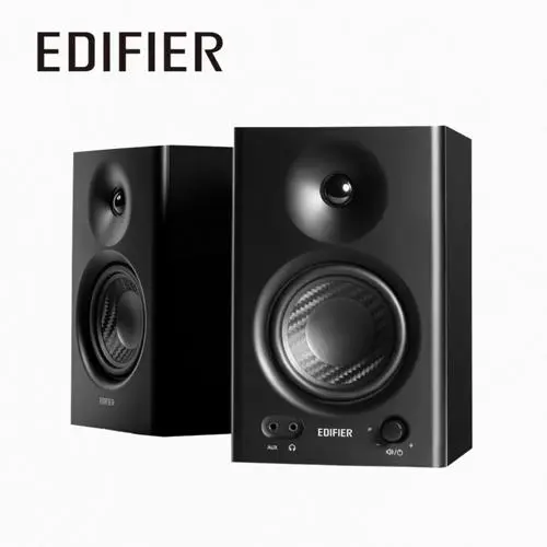 漫步者 EDIFIER MR4 專業監聽喇叭 公司貨-黑色