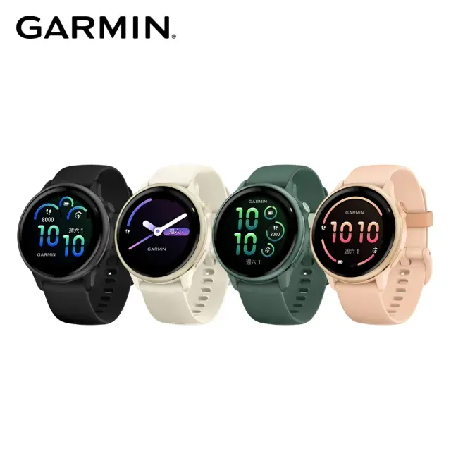 【Garmin】vívoactive 6 GPS 智慧腕錶#晨曦粉-晨曦粉
