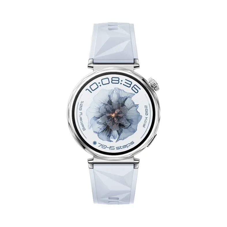 ⭐送FreeBuds SE2白色藍牙耳機⭐【HUAWEI 華為】 Watch GT5 41MM (馬鞍棕.冰晶藍.珍珠白)/46MM -(幻夜黑.托帕藍)#41MM 冰晶藍-41MM 冰晶藍
