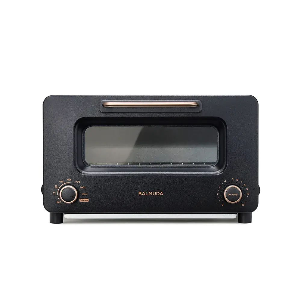 【BALMUDA 】The Toaster Pro 蒸氣烤麵包機 專業版 K11C (黑色/白色)#黑色-黑色