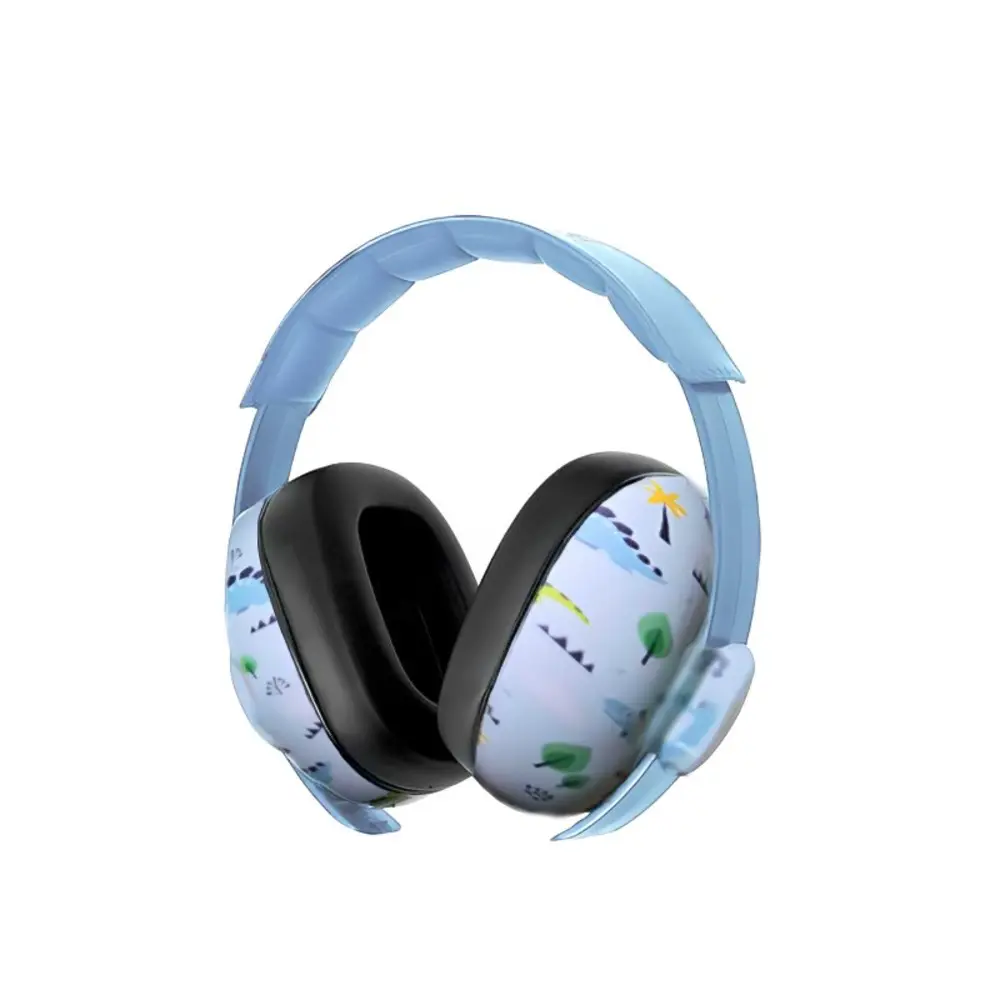 BAMiNi Safe 嬰兒寶寶防噪音耳罩(降噪隔音 新色上市)-小恐龍藍