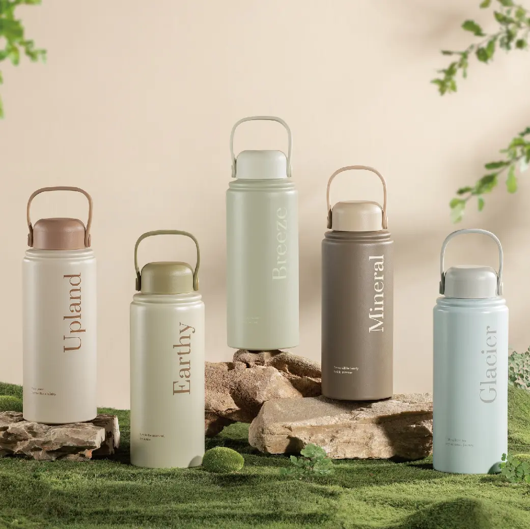 【Oolab 良杯製所】溫杉林系列 好感旅行保溫瓶 950ml