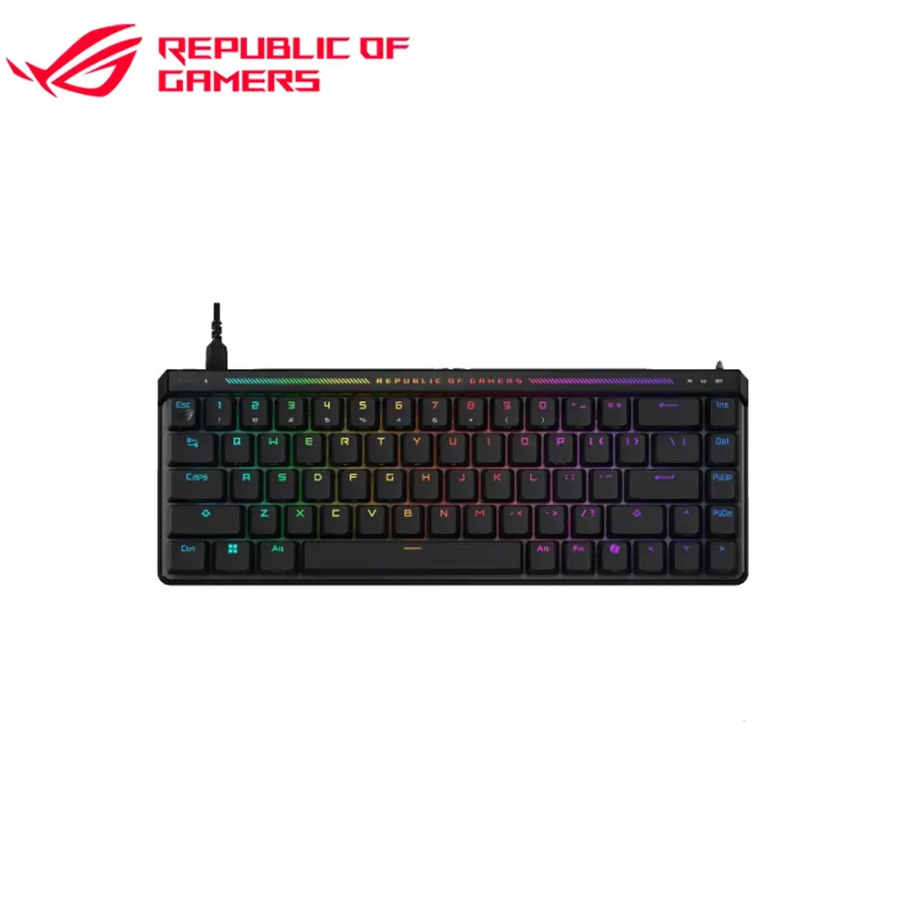 【ASUS 華碩】ROG Falchion Ace HFX 雙TypeC 磁軸電競鍵盤