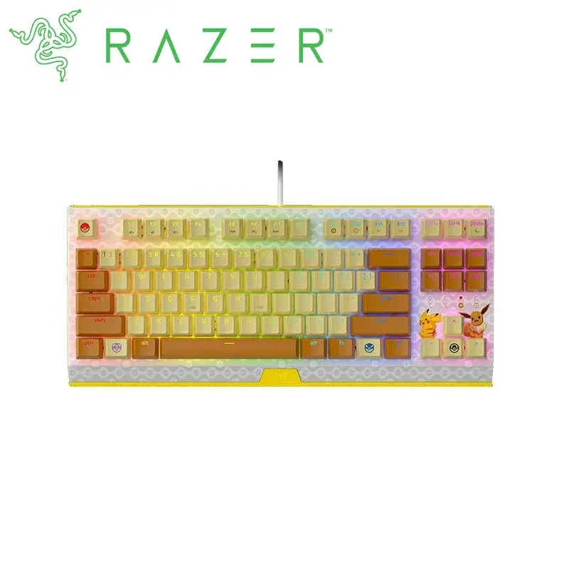 【Razer 雷蛇】Blackwidow V3 TKL 黑寡婦蜘蛛 幻彩版 有線電競鍵盤 寶可夢聯名款