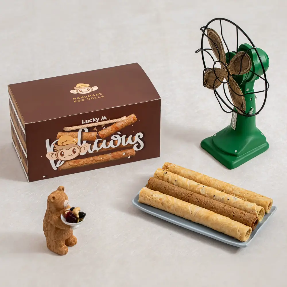 【復興空廚】Lucky M 蛋捲禮盒_限桃園A19自取