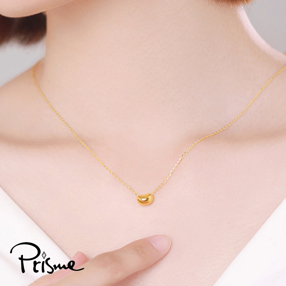Prisme Gold 黃金項鍊相思豆豆子項鍊 金重 約0 02錢 0 01 Global Online Global Mall 環球Online