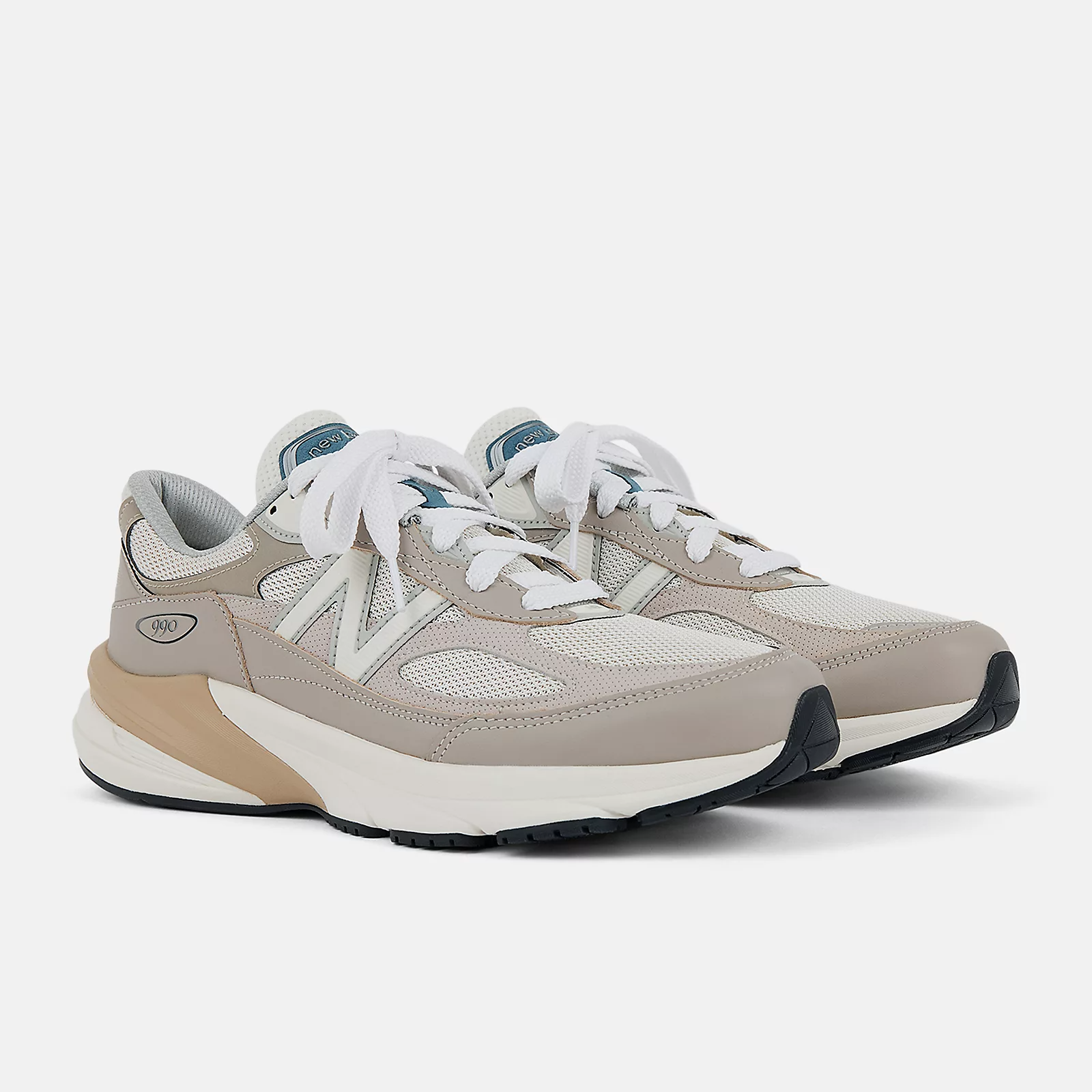 New Balance】中性系列Made in USA 990v6 淺蘑菇與月岩灰U990MM6｜新北 