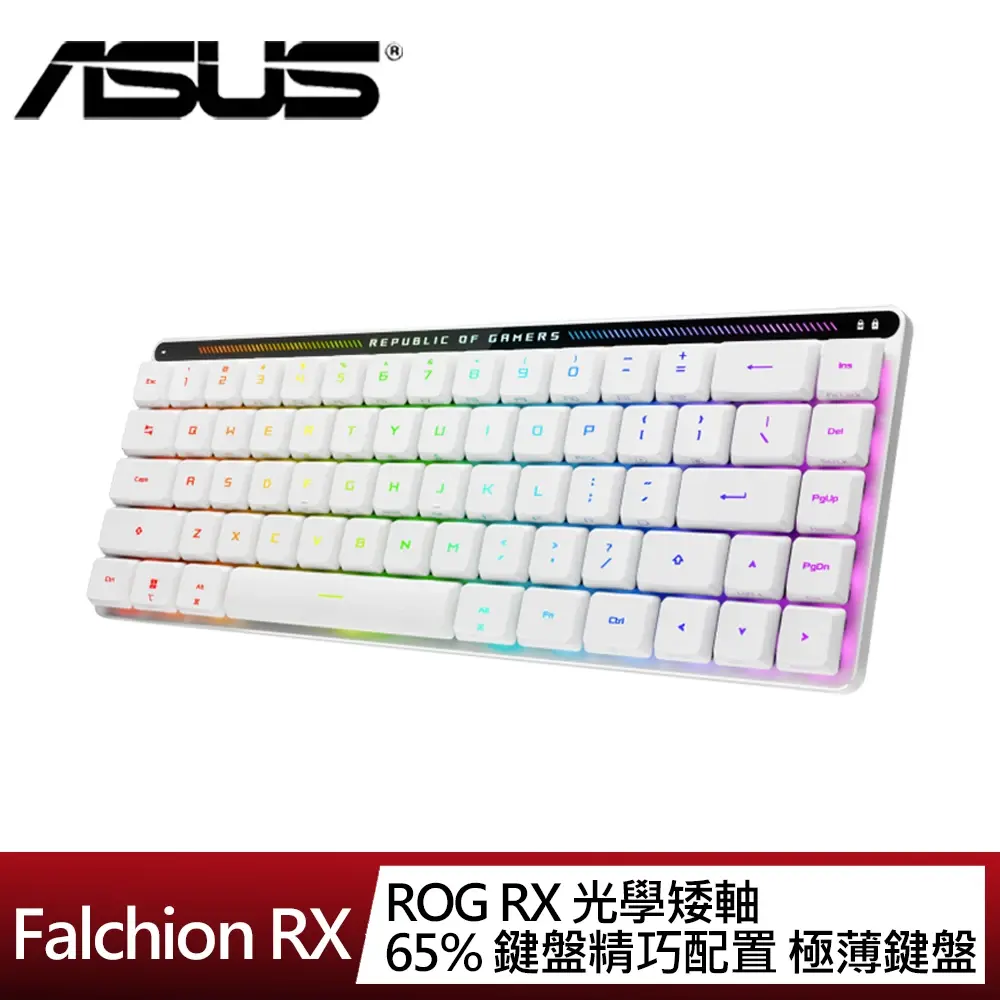 ASUS 華碩】TUF Gaming K3 Gen II Hatsune Miku Edition 電競鍵盤(青軸