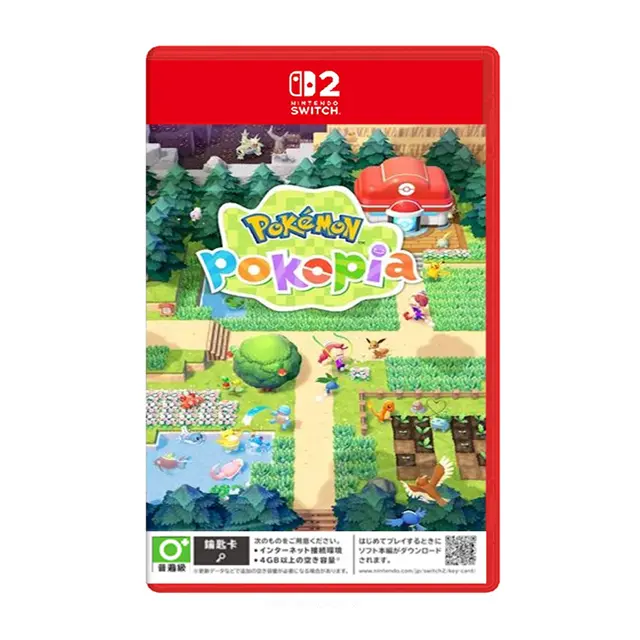 Nintendo 任天堂NS2 Switch 2 寶可夢 Pokémon Pokopia 日文封面支援中文