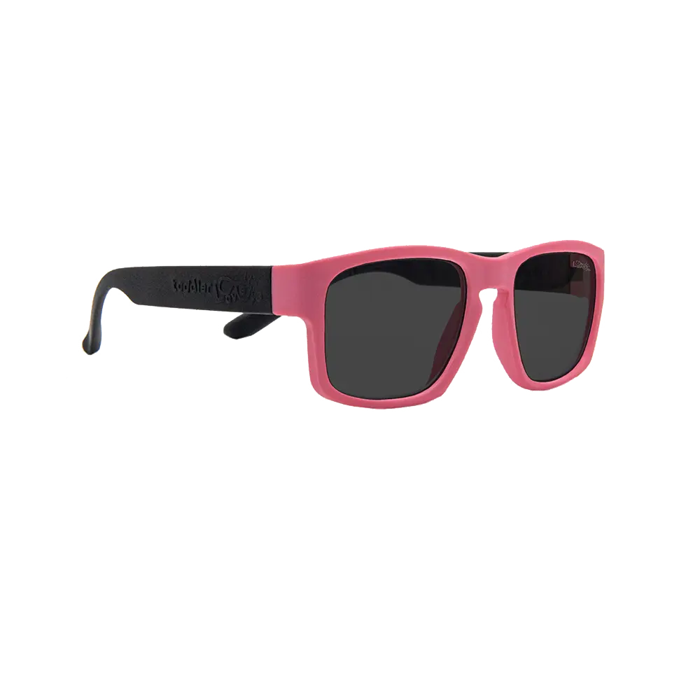 Loveye偏光太陽眼鏡｜2-7Y幼童款-粉碰黑,黑莓派對
