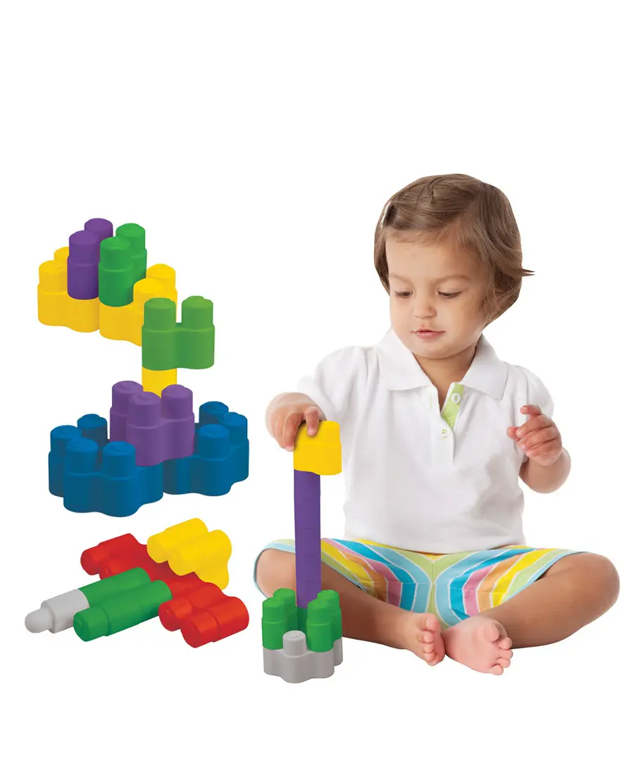 彩色安全積木—趣味隨身建構積木組｜Global Online｜Global Mall 環球Online