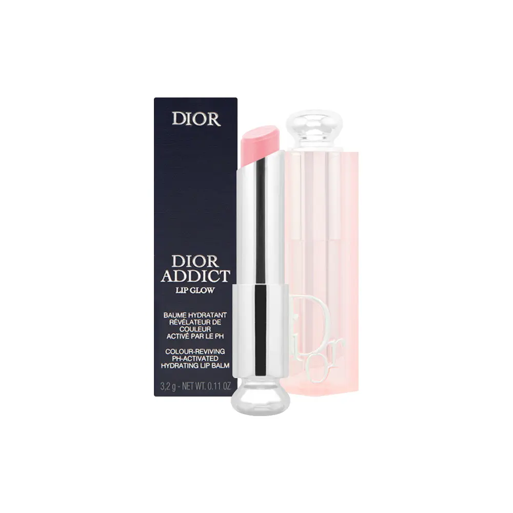 DIOR 迪奧 癮誘粉漾潤唇膏 新版 3.2g 公司貨 ##001 經典粉-#001 經典粉