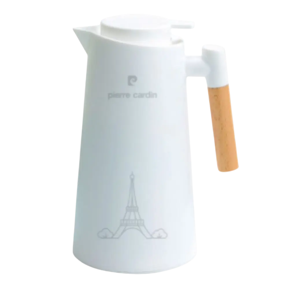 【皮爾卡登】簡約家居壓蓋式保溫壺1000ml