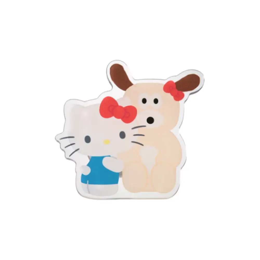 限量聯名 Brunch Brother x Sanrio 早午餐兄弟與三麗鷗聯名 壓克力夾#Puppy x Hello Kitty-Puppy x Hello Kitty