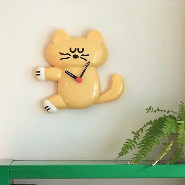 Romane Brunch Brother Mogry 掛鐘時鐘#奶油黃-奶油黃