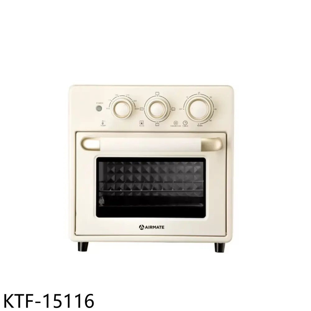 AIRMATE艾美特【KTF-15116】16公升多功能氣炸烤箱