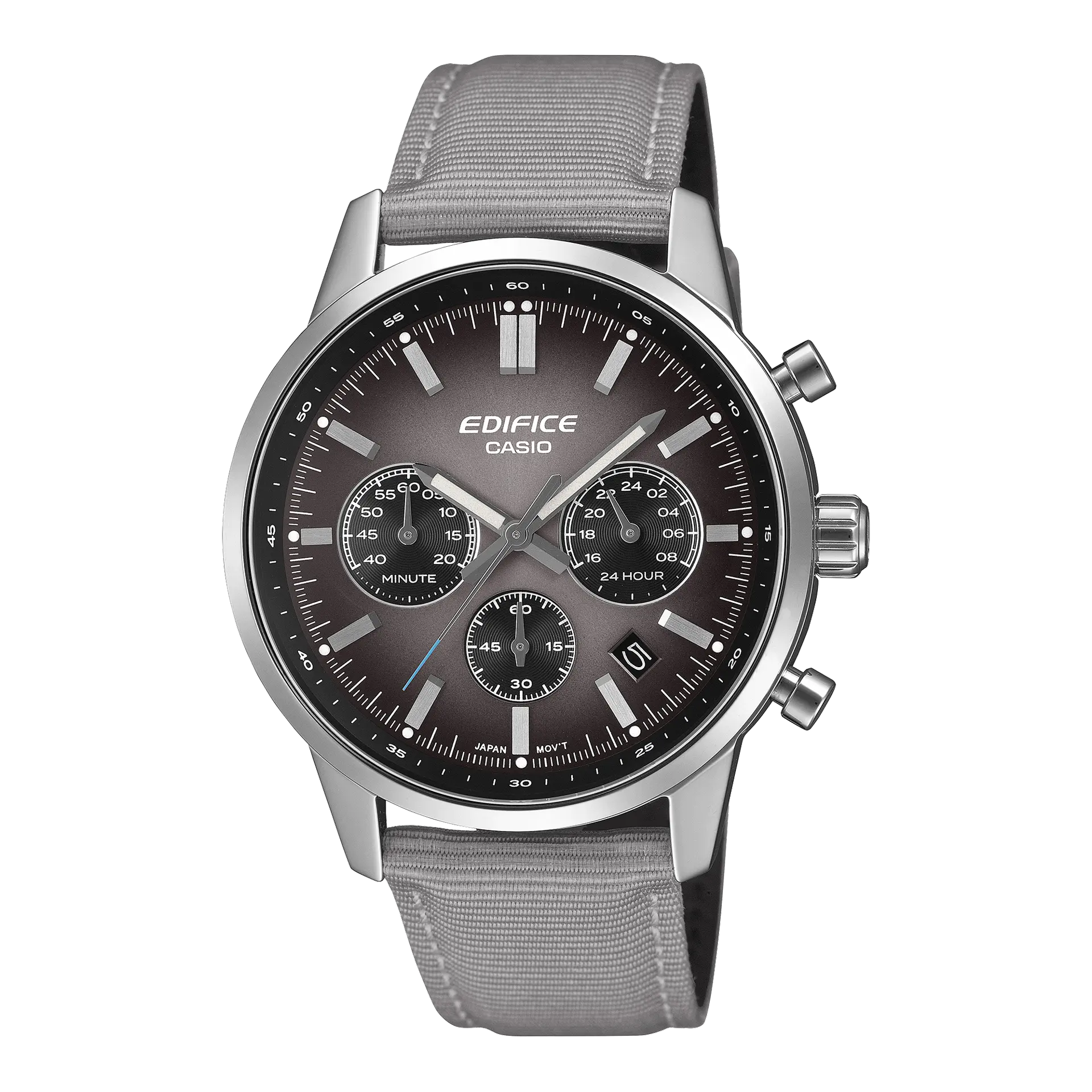 【CASIO 卡西歐】EDIFICE 經典計時錶款 EFR-575C-8A