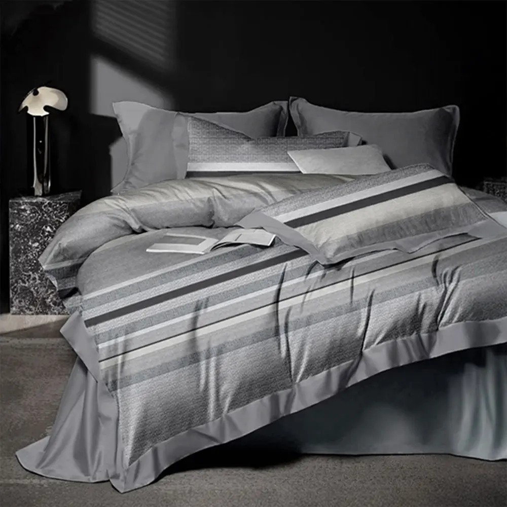 【DUYAN 竹漾】奧地利天絲 床包枕套組-單人/雙人/加大 多款任選 臺灣製#平步川原 雙人床包三件組-平步川原,雙人床包三件組