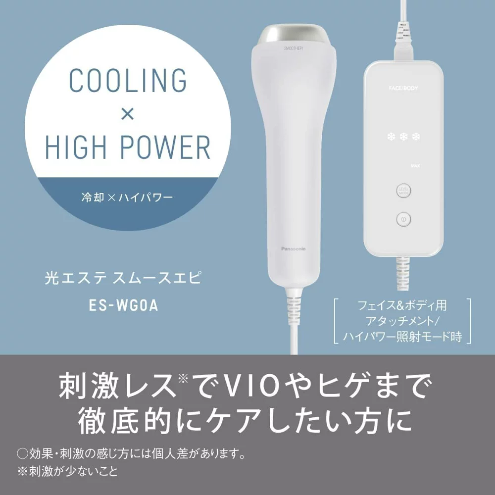 Panasonic 國際牌家用除毛器光美容器ES-WG0A ES-WG0B 25年款｜Global