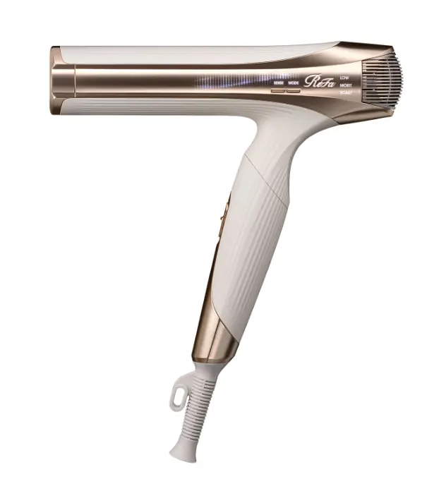 ReFa BEAUTECH DRYER SMART W 智慧吹風機 可折疊 小巧輕便 快速乾發 強勁風力 呵護秀發-RE-AX-20A 象牙白