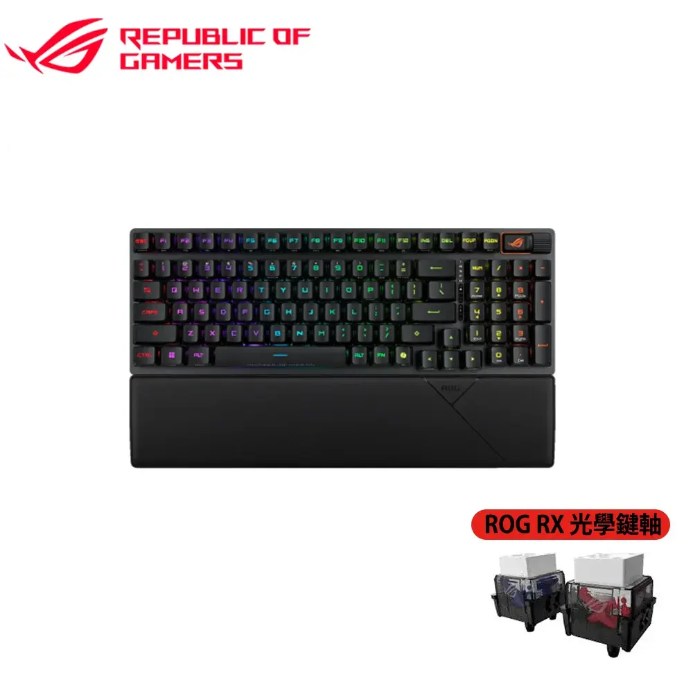 ASUS 華碩】TUF Gaming K3 Gen II Hatsune Miku Edition 電競鍵盤(青軸