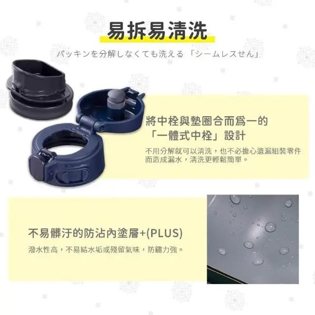 【ZOJIRUSHI 象印】不鏽鋼一體式中栓 彈跳保溫杯-600mlSM-VB60保溫瓶