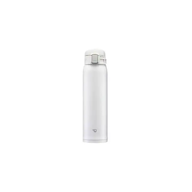 【ZOJIRUSHI 象印】SM-SR60E超輕量彈蓋真空保溫杯600ml｜ONE TOUCH單手開啟 抑制結露 通勤保冷#簡潔白(WA)-簡潔白(WA)