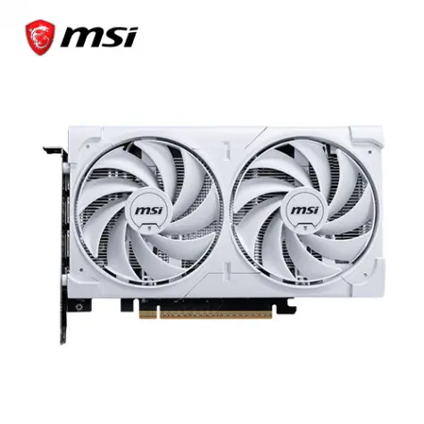 微星 RTX 5060 8G VENTUS 2X OC WHITE (std:2535MHz/雙風扇/註冊四年保/白色/長19.7cm)