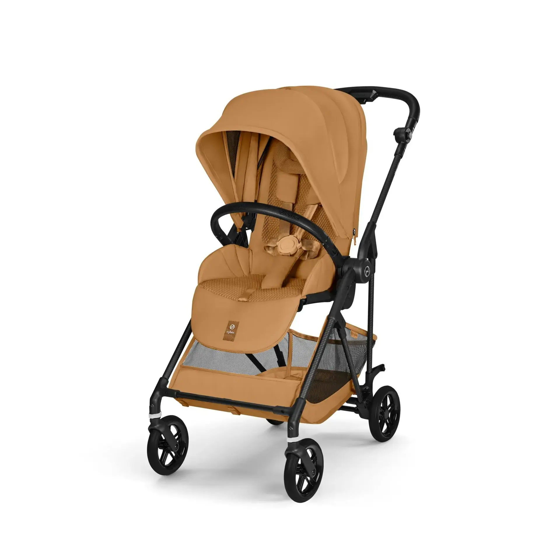 ⭐2026年款⭐【德國 Cybex】Melio 超輕量雙向嬰兒推車(多款選擇) 安琪兒#焦糖黃(7月下旬)-焦糖黃(7月下旬)