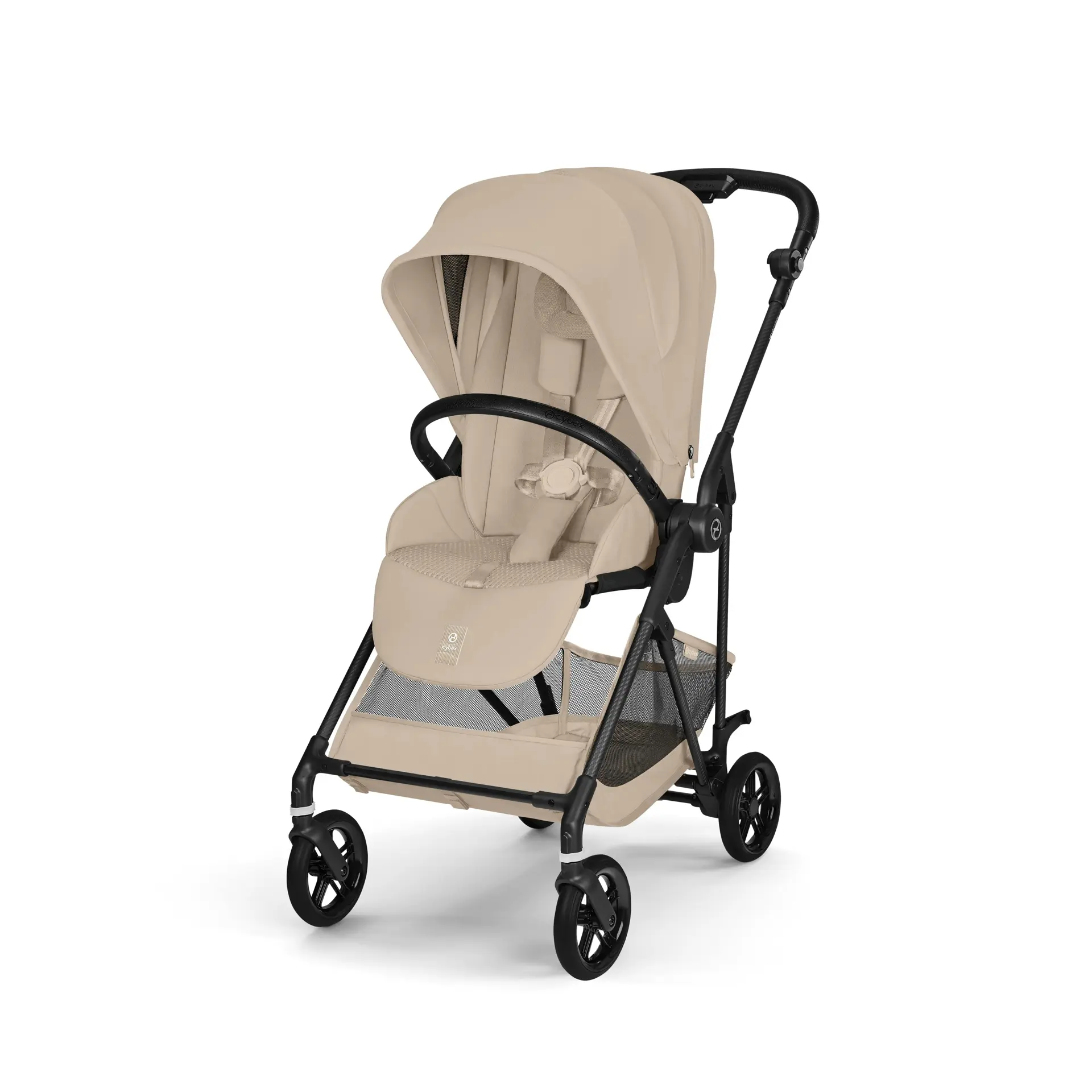 ⭐2026年款⭐【德國 Cybex】Melio 超輕量雙向嬰兒推車(多款選擇) 安琪兒#奶茶米(7月中旬)-奶茶米(7月中旬)