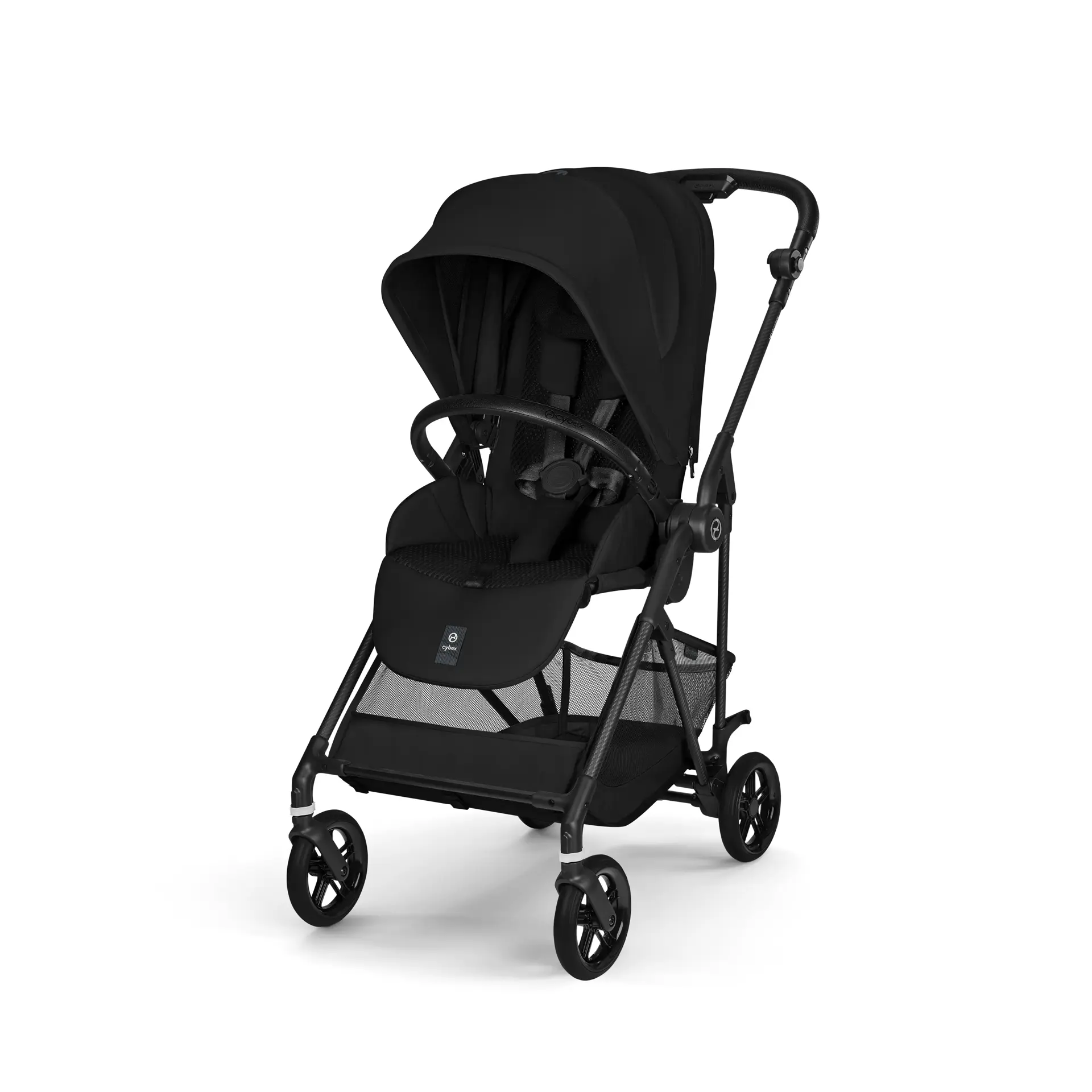 ⭐2026年款⭐【德國 Cybex】Melio 超輕量雙向嬰兒推車(多款選擇) 安琪兒#墨石黑-墨石黑