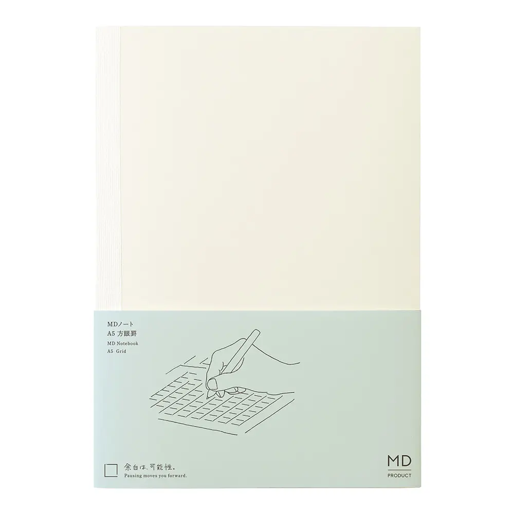 MD PRODUCT《MD Notebook 筆記本》A5#方格-方格