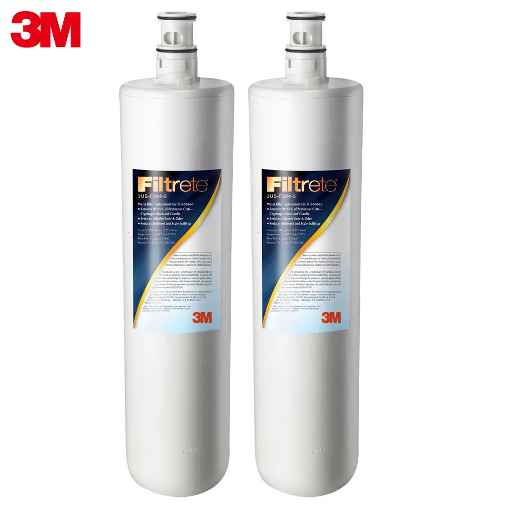 【3M】 S004淨水器專用濾心3US-F004-5(2年份超值2入組/適用A700/S301主濾心)