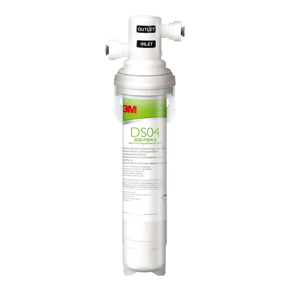 【3M】 DS04 DIY可生飲長效型淨水器(S003.DS03升級款/雙效抑垢配方/內附濾心、配件包)