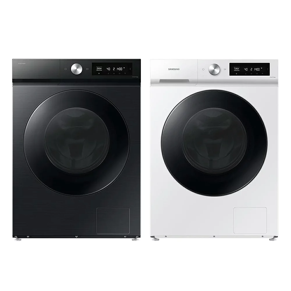 【Samsung三星】12KG BESPOKE AI智慧蒸洗脫滾筒洗衣機 WW12BB744DGBTW/WW12BB744DGWTW