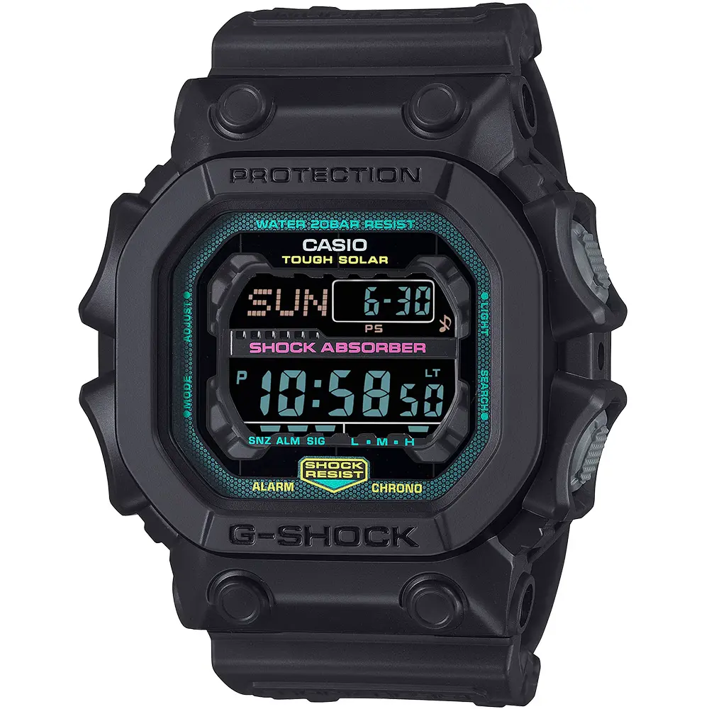【CASIO】卡西歐 G-SHOCK 電競風格太陽能手錶 GX-56MF-1