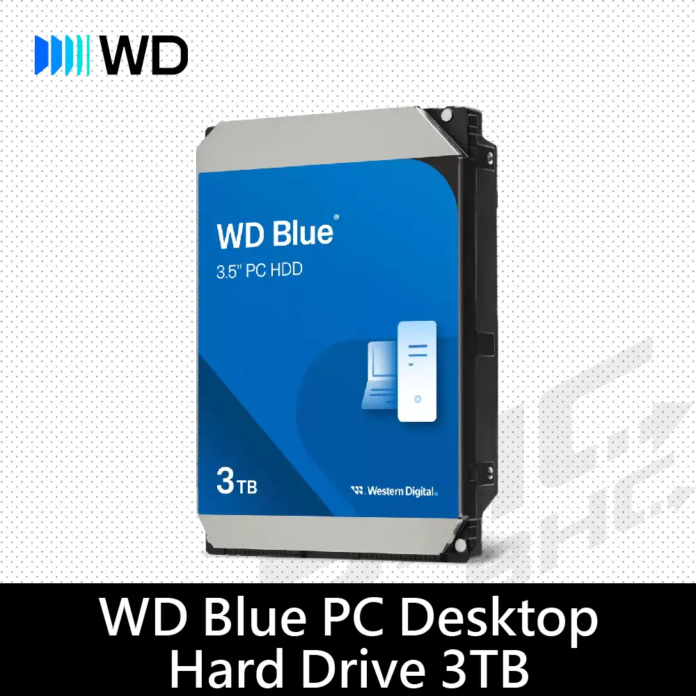 WD 威騰 3TB 3.5吋內接式硬碟(WD30EZZX)