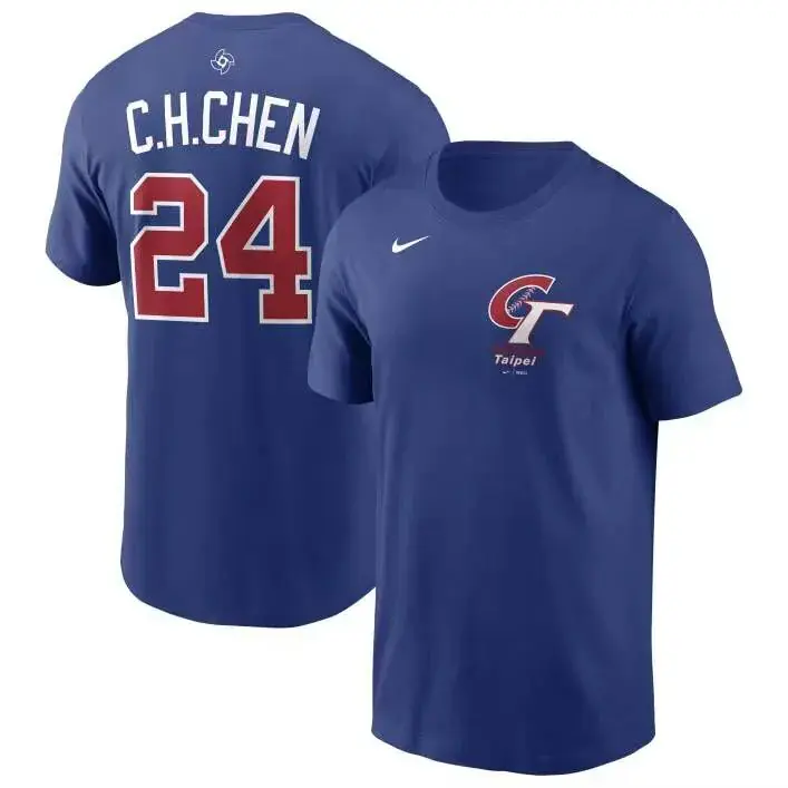 【GOGO SPORTS】NIKE WBC 球員背號短TEE-陳傑憲 (NI630202-024)#XL-XL