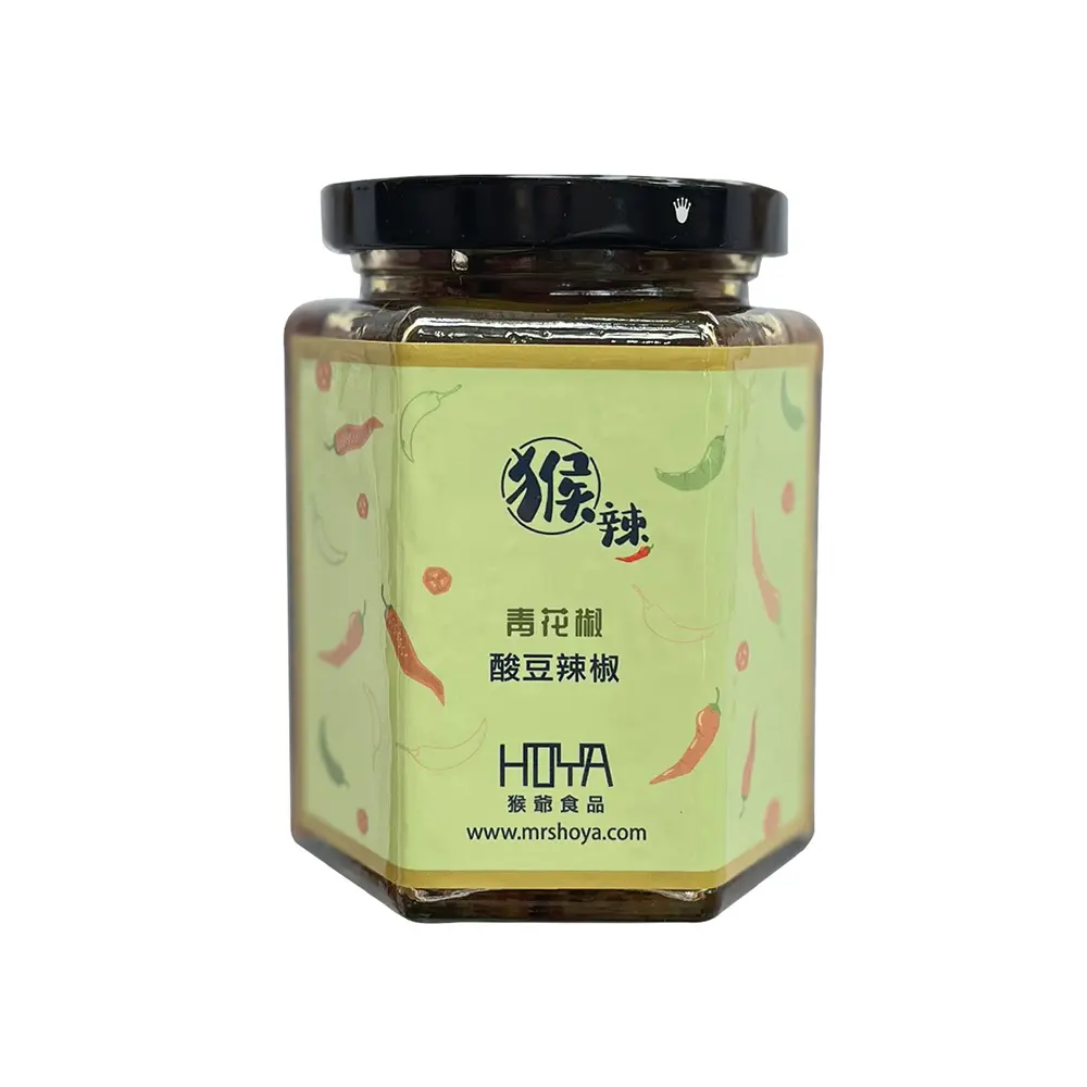 【猴爺食品】猴辣青花椒酸豆辣椒 250g